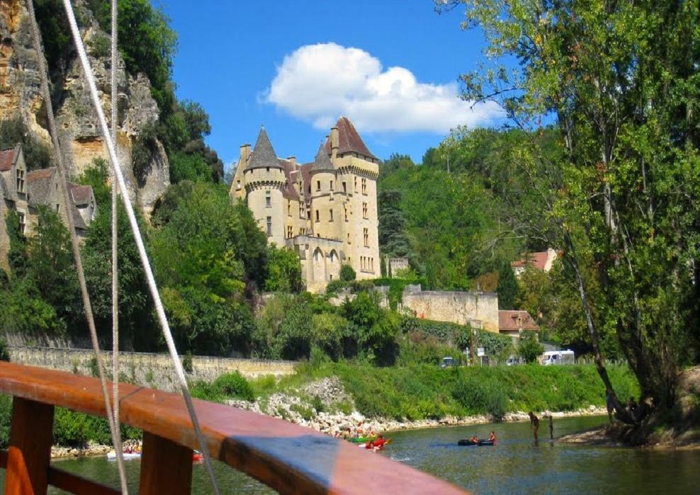 Chambre Du Sabotier - Studio Troglodytique - A 100 M Baignade En Riviere - Location De Canoe - Circuits Cyclo - Aire De Pique-Nique - 3 Restaurants Castelnaud La Chapelle Eksteriør billede