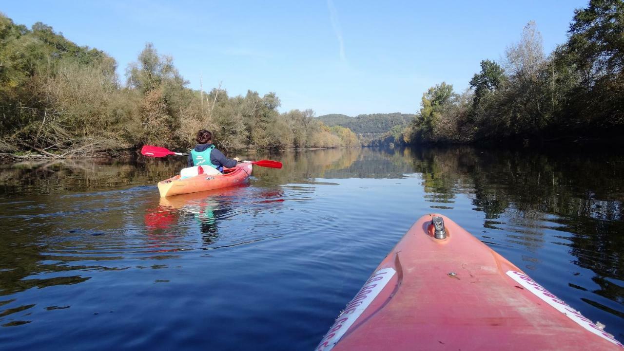 Chambre Du Sabotier - Studio Troglodytique - A 100 M Baignade En Riviere - Location De Canoe - Circuits Cyclo - Aire De Pique-Nique - 3 Restaurants Castelnaud La Chapelle Eksteriør billede